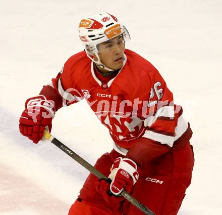 Eishockey Bundesliga. Testspiel. KAC gegen Grizzlys Wolfsburg. Oliver Lam (KAC).  Klagenfurt, am 20.8.2025.
Foto: Kuess
www.qspictures.net
---
pressefotos, pressefotografie, kuess, qs, qspictures, sport, bild, bilder, bilddatenbank