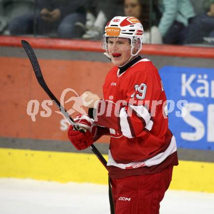 Eishockey Bundesliga. Testspiel. KAC gegen Grizzlys Wolfsburg. David Waschnig (KAC).  Klagenfurt, am 20.8.2025.
Foto: Kuess
www.qspictures.net
---
pressefotos, pressefotografie, kuess, qs, qspictures, sport, bild, bilder, bilddatenbank