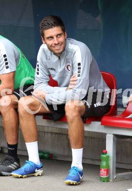 Fussball 2. Liga. SK Austria Klagenfurt gegen SW Bregenz.  Tormanntrainer Marc Lamberger (Klagenfurt). Klagenfurt, 23.8.2025.
Foto: Kuess
www.qspictures.net
---
pressefotos, pressefotografie, kuess, qs, qspictures, sport, bild, bilder, bilddatenbank
