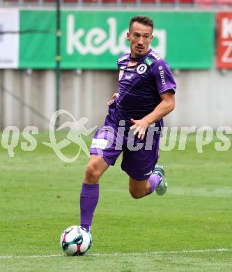 Fussball 2. Liga. SK Austria Klagenfurt gegen SW Bregenz.  Michael Lang (Klagenfurt). Klagenfurt, 23.8.2025.
Foto: Kuess
www.qspictures.net
---
pressefotos, pressefotografie, kuess, qs, qspictures, sport, bild, bilder, bilddatenbank