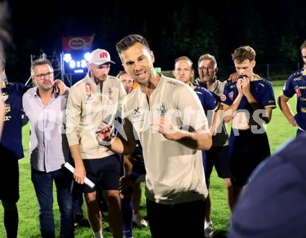 Fussball OEFB Cup. Velden gegen Hartberg.  Trainer Marcel Kuster (Velden), Velden, am 27.8.2025.
Foto: Kuess
www.qspictures.net
---
pressefotos, pressefotografie, kuess, qs, qspictures, sport, bild, bilder, bilddatenbank