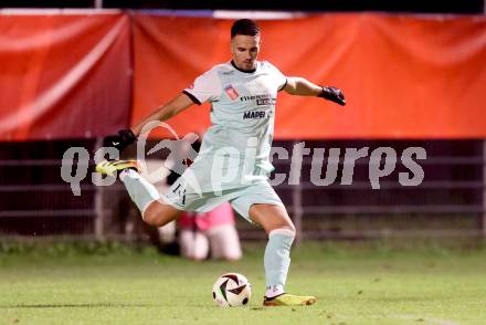 Fussball OEFB Cup. Velden gegen Hartberg. Marko Soldo  (Velden). Velden, am 27.8.2025.
Foto: Kuess
www.qspictures.net
---
pressefotos, pressefotografie, kuess, qs, qspictures, sport, bild, bilder, bilddatenbank