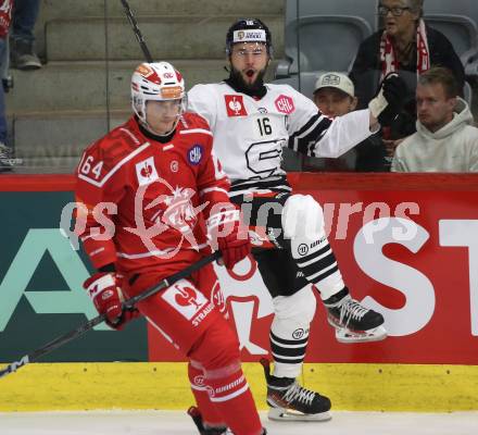Eishockey Champions Hockey League. CHL. KAC gegen Sparta Prague.   Torjubel Maertins Dzierkals  (Prag). Klagenfurt, am 28.8.2025.
Foto: Kuess
www.qspictures.net
---
pressefotos, pressefotografie, kuess, qs, qspictures, sport, bild, bilder, bilddatenbank