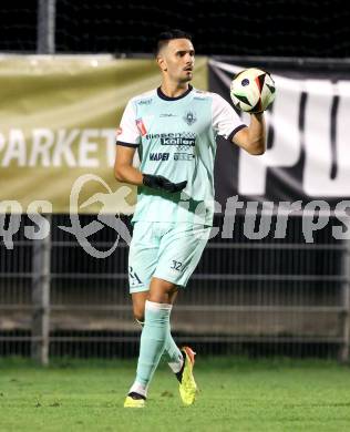 Fussball OEFB Cup. Velden gegen Hartberg. Marko Soldo  (Velden). Velden, am 27.8.2025.
Foto: Kuess
www.qspictures.net
---
pressefotos, pressefotografie, kuess, qs, qspictures, sport, bild, bilder, bilddatenbank