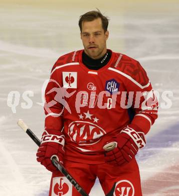 Eishockey Champions Hockey League. CHL. KAC gegen Sparta Prague. Thomas Hundertpfund  (KAC). Klagenfurt, am 28.8.2025.
Foto: Kuess
www.qspictures.net
---
pressefotos, pressefotografie, kuess, qs, qspictures, sport, bild, bilder, bilddatenbank