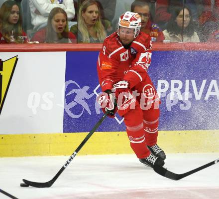 Eishockey Champions Hockey League. CHL. KAC gegen Sparta Prague. Jan Mursak  (KAC). Klagenfurt, am 28.8.2025.
Foto: Kuess
www.qspictures.net
---
pressefotos, pressefotografie, kuess, qs, qspictures, sport, bild, bilder, bilddatenbank