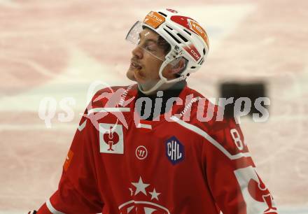 Eishockey Champions Hockey League. CHL. KAC gegen Sparta Prague. Nicholas Petersen  (KAC). Klagenfurt, am 28.8.2025.
Foto: Kuess
www.qspictures.net
---
pressefotos, pressefotografie, kuess, qs, qspictures, sport, bild, bilder, bilddatenbank