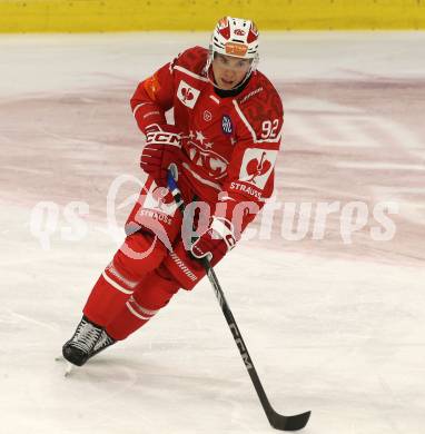 Eishockey Champions Hockey League. CHL. KAC gegen Sparta Prague. Clemens Unterweger   (KAC). Klagenfurt, am 28.8.2025.
Foto: Kuess
www.qspictures.net
---
pressefotos, pressefotografie, kuess, qs, qspictures, sport, bild, bilder, bilddatenbank