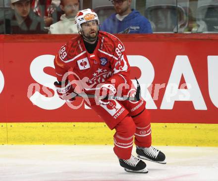 Eishockey Champions Hockey League. CHL. KAC gegen Sparta Prague. Raphael Herburger   (KAC). Klagenfurt, am 28.8.2025.
Foto: Kuess
www.qspictures.net
---
pressefotos, pressefotografie, kuess, qs, qspictures, sport, bild, bilder, bilddatenbank