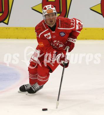 Eishockey Champions Hockey League. CHL. KAC gegen Sparta Prague.  Mathias From  (KAC). Klagenfurt, am 28.8.2025.
Foto: Kuess
www.qspictures.net
---
pressefotos, pressefotografie, kuess, qs, qspictures, sport, bild, bilder, bilddatenbank