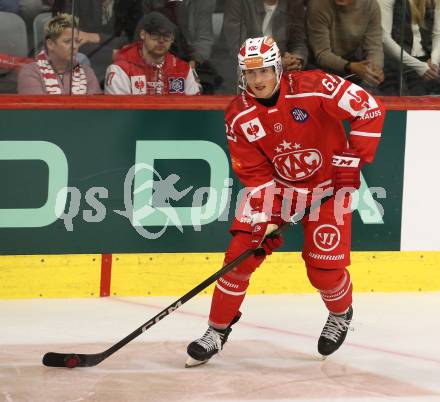 Eishockey Champions Hockey League. CHL. KAC gegen Sparta Prague.  Maximilian Preiml  (KAC). Klagenfurt, am 28.8.2025.
Foto: Kuess
www.qspictures.net
---
pressefotos, pressefotografie, kuess, qs, qspictures, sport, bild, bilder, bilddatenbank