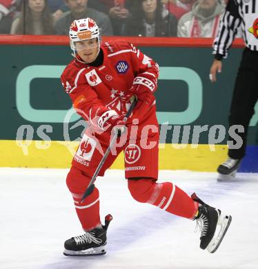 Eishockey Champions Hockey League. CHL. KAC gegen Sparta Prague. Maximilian Preiml   (KAC). Klagenfurt, am 28.8.2025.
Foto: Kuess
www.qspictures.net
---
pressefotos, pressefotografie, kuess, qs, qspictures, sport, bild, bilder, bilddatenbank