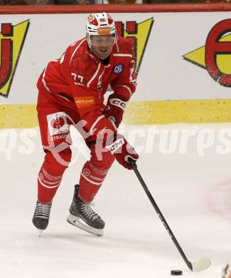 Eishockey Champions Hockey League. CHL. KAC gegen Sparta Prague. Mathias From  (KAC). Klagenfurt, am 28.8.2025.
Foto: Kuess
www.qspictures.net
---
pressefotos, pressefotografie, kuess, qs, qspictures, sport, bild, bilder, bilddatenbank