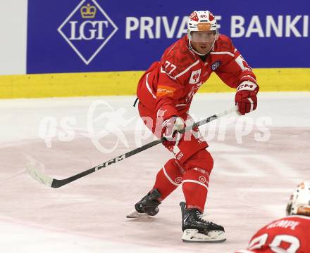 Eishockey Champions Hockey League. CHL. KAC gegen Sparta Prague. Mathias From  (KAC). Klagenfurt, am 28.8.2025.
Foto: Kuess
www.qspictures.net
---
pressefotos, pressefotografie, kuess, qs, qspictures, sport, bild, bilder, bilddatenbank