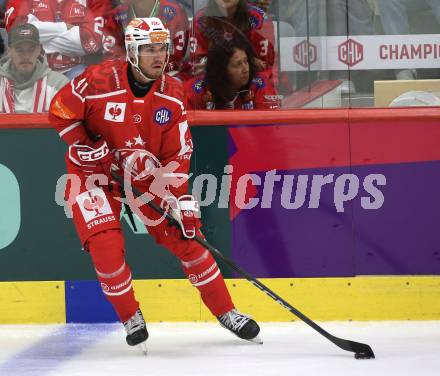 Eishockey Champions Hockey League. CHL. KAC gegen Sparta Prague. Jesper Jensen Aabo  (KAC)). Klagenfurt, am 28.8.2025.
Foto: Kuess
www.qspictures.net
---
pressefotos, pressefotografie, kuess, qs, qspictures, sport, bild, bilder, bilddatenbank