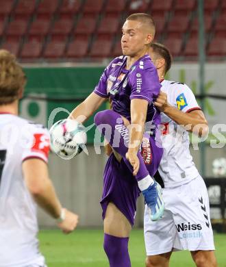 Fussball 2. Liga. SK Austria Klagenfurt gegen Admira Wacker. Bartol Barisic  (Klagenfurt). Klagenfurt, 29.8.2025.
Foto: Kuess
www.qspictures.net
---
pressefotos, pressefotografie, kuess, qs, qspictures, sport, bild, bilder, bilddatenbank