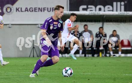 Fussball 2. Liga. SK Austria Klagenfurt gegen Admira Wacker. Marc Anne Schmerboeck  (Klagenfurt). Klagenfurt, 29.8.2025.
Foto: Kuess
www.qspictures.net
---
pressefotos, pressefotografie, kuess, qs, qspictures, sport, bild, bilder, bilddatenbank