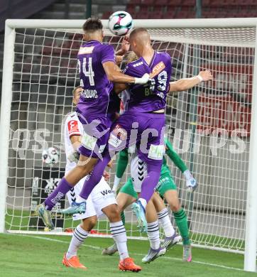 Fussball 2. Liga. SK Austria Klagenfurt gegen Admira Wacker.  Mario Matkovic, Bartol Barisic (Klagenfurt). Klagenfurt, 29.8.2025.
Foto: Kuess
www.qspictures.net
---
pressefotos, pressefotografie, kuess, qs, qspictures, sport, bild, bilder, bilddatenbank