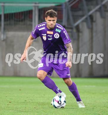 Fussball 2. Liga. SK Austria Klagenfurt gegen Admira Wacker. Mario Gantschnig  (Klagenfurt). Klagenfurt, 29.8.2025.
Foto: Kuess
www.qspictures.net
---
pressefotos, pressefotografie, kuess, qs, qspictures, sport, bild, bilder, bilddatenbank