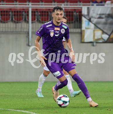 Fussball 2. Liga. SK Austria Klagenfurt gegen Admira Wacker. Marcel Krnjic  (Klagenfurt). Klagenfurt, 29.8.2025.
Foto: Kuess
www.qspictures.net
---
pressefotos, pressefotografie, kuess, qs, qspictures, sport, bild, bilder, bilddatenbank