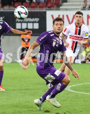 Fussball 2. Liga. SK Austria Klagenfurt gegen Admira Wacker.  Marco Gantschnig (Klagenfurt). Klagenfurt, 29.8.2025.
Foto: Kuess
www.qspictures.net
---
pressefotos, pressefotografie, kuess, qs, qspictures, sport, bild, bilder, bilddatenbank
