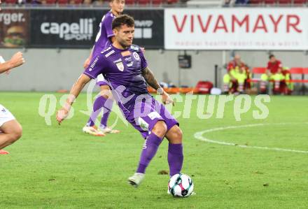 Fussball 2. Liga. SK Austria Klagenfurt gegen Admira Wacker.  Marco Gantschnig  (Klagenfurt). Klagenfurt, 29.8.2025.
Foto: Kuess
www.qspictures.net
---
pressefotos, pressefotografie, kuess, qs, qspictures, sport, bild, bilder, bilddatenbank