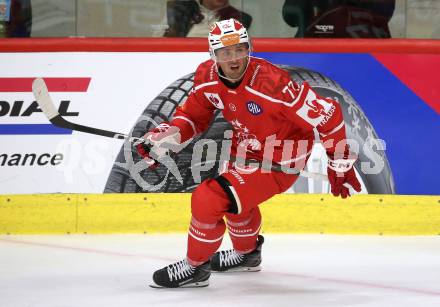 Eishockey Champions Hockey League. CHL. KAC gegen Eisbaeren Berlin.  Mathias From  (KAC). Klagenfurt, am 30.8.2025.
Foto: Kuess
www.qspictures.net
---
pressefotos, pressefotografie, kuess, qs, qspictures, sport, bild, bilder, bilddatenbank