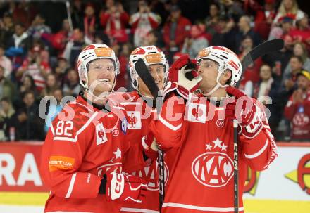Eishockey Champions Hockey League. CHL. KAC gegen Eisbaeren Berlin. Thimo Nickl, David Maier  (KAC). Klagenfurt, am 30.8.2025.
Foto: Kuess
www.qspictures.net
---
pressefotos, pressefotografie, kuess, qs, qspictures, sport, bild, bilder, bilddatenbank
