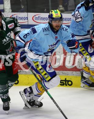 Eishockey Bundesliga. Testspiel. VSV gegen Rosenheim.  Maximilian Rebernig  (VSV). Villach, am 6.9..2025.
Foto: Kuess
www.qspictures.net
---
pressefotos, pressefotografie, kuess, qs, qspictures, sport, bild, bilder, bilddatenbank