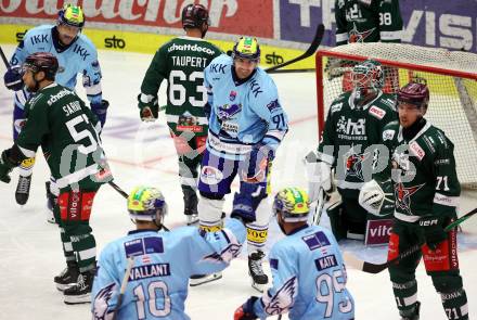 Eishockey Bundesliga. Testspiel. VSV gegen Rosenheim. Torjubel Nick Hutchison  (VSV).  Villach, am 6.9..2025.
Foto: Kuess
www.qspictures.net
---
pressefotos, pressefotografie, kuess, qs, qspictures, sport, bild, bilder, bilddatenbank