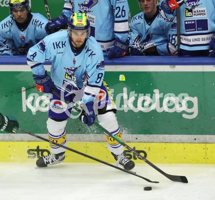 Eishockey Bundesliga. Testspiel. VSV gegen Rosenheim. Maximilian Rebernig  (VSV). Villach, am 6.9..2025.
Foto: Kuess
www.qspictures.net
---
pressefotos, pressefotografie, kuess, qs, qspictures, sport, bild, bilder, bilddatenbank