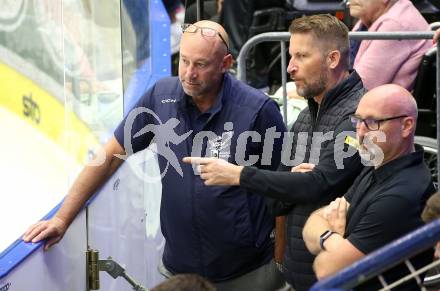Eishockey Bundesliga. Testspiel. VSV gegen Rosenheim.  Herbert Hohenberger  (VSV). Villach, am 6.9..2025.
Foto: Kuess
www.qspictures.net
---
pressefotos, pressefotografie, kuess, qs, qspictures, sport, bild, bilder, bilddatenbank