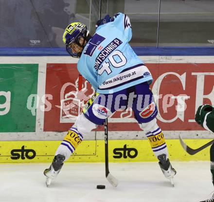 Eishockey Bundesliga. Testspiel. VSV gegen Rosenheim.  Paul Sintschnig  (VSV). Villach, am 6.9..2025.
Foto: Kuess
www.qspictures.net
---
pressefotos, pressefotografie, kuess, qs, qspictures, sport, bild, bilder, bilddatenbank