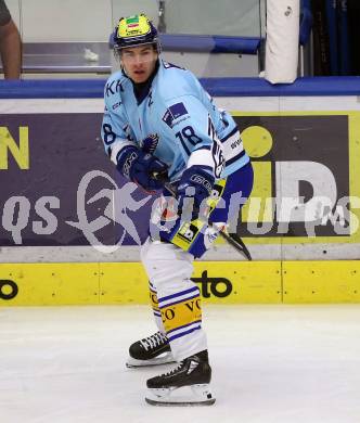 Eishockey Bundesliga. Testspiel. VSV gegen Rosenheim. Nico Uschan  (VSV). Villach, am 6.9..2025.
Foto: Kuess
www.qspictures.net
---
pressefotos, pressefotografie, kuess, qs, qspictures, sport, bild, bilder, bilddatenbank