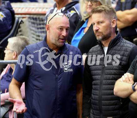 Eishockey Bundesliga. Testspiel. VSV gegen Rosenheim.  Herbert Hohenberger  (VSV). Villach, am 6.9..2025.
Foto: Kuess
www.qspictures.net
---
pressefotos, pressefotografie, kuess, qs, qspictures, sport, bild, bilder, bilddatenbank
