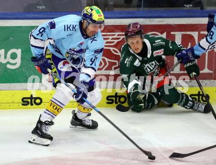 Eishockey Bundesliga. Testspiel. VSV gegen Rosenheim.  Nick Hutchison  (VSV).  Villach, am 6.9..2025.
Foto: Kuess
www.qspictures.net
---
pressefotos, pressefotografie, kuess, qs, qspictures, sport, bild, bilder, bilddatenbank