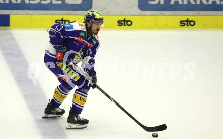 Eishockey Bundesliga. VSV gegen HC Pustertal.  Adam Helewka  (VSV). Villach, am 21.9..2025.
Foto: Kuess
www.qspictures.net
---
pressefotos, pressefotografie, kuess, qs, qspictures, sport, bild, bilder, bilddatenbank
