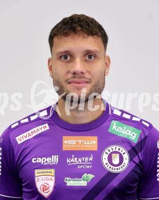 Fussball 2. Liga. Mannschaftsfototermin SK Austria Klagenfurt. Marco Gantschnig   Klagenfurt, 25.9.2025.
Foto: Kuess
www.qspictures.net
---
pressefotos, pressefotografie, kuess, qs, qspictures, sport, bild, bilder, bilddatenbank