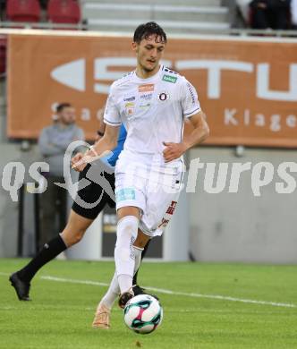 Fussball 2. Liga. SK Austria Klagenfurt gegen FC Hertha Wels.. Marcel Krnjic  (Klagenfurt).  Klagenfurt, 26.9.2025.
Foto: Kuess
www.qspictures.net
---
pressefotos, pressefotografie, kuess, qs, qspictures, sport, bild, bilder, bilddatenbank