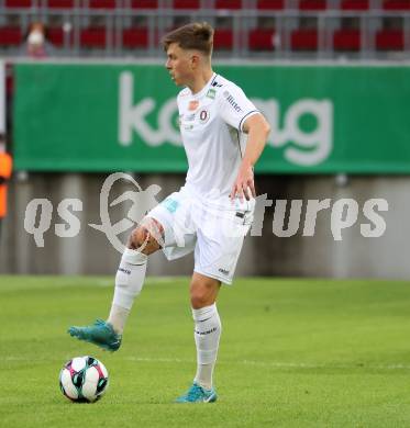 Fussball 2. Liga. SK Austria Klagenfurt gegen FC Hertha Wels.. Nik Marinsek  (Klagenfurt).  Klagenfurt, 26.9.2025.
Foto: Kuess
www.qspictures.net
---
pressefotos, pressefotografie, kuess, qs, qspictures, sport, bild, bilder, bilddatenbank
