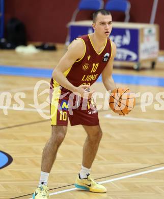 Basketball  2025/2026. Austria Cup.  Woerthersee Piraten gegen Traiskirchen Lions NexGen.    Anes Avdic  (Traiskirchen). Klagenfurt, am 27.9.2025.
Foto: Kuess


---
pressefotos, pressefotografie, kuess, qs, qspictures, sport, bild, bilder, bilddatenbank