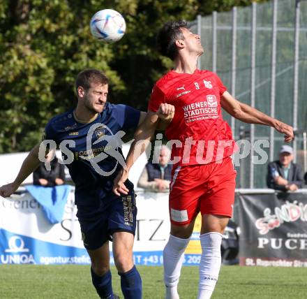 Fussball KÃ¤rntner Liga. Grafenstein gegen KAC.  Manuel Rabitsch (Grafenstein),  Mihret Topcagic (KAC). Klagenfurt, am 27.9.2025.
Foto: Kuess
www.qspictures.net
---
pressefotos, pressefotografie, kuess, qs, qspictures, sport, bild, bilder, bilddatenbank