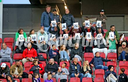 Fussball 2. Liga. SK Austria Klagenfurt gegen FC Hertha Wels.. Fans  (Klagenfurt),  Klagenfurt, 26.9.2025.
Foto: Kuess
www.qspictures.net
---
pressefotos, pressefotografie, kuess, qs, qspictures, sport, bild, bilder, bilddatenbank