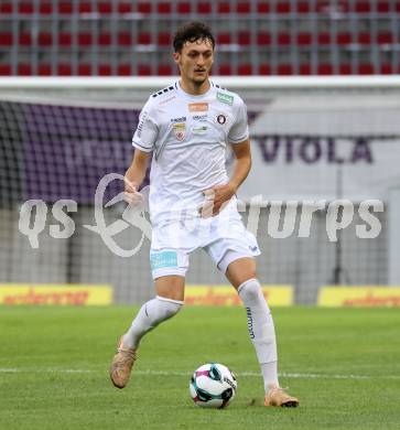Fussball 2. Liga. SK Austria Klagenfurt gegen FC Hertha Wels.. Marcel Krnjic  (Klagenfurt).  Klagenfurt, 26.9.2025.
Foto: Kuess
www.qspictures.net
---
pressefotos, pressefotografie, kuess, qs, qspictures, sport, bild, bilder, bilddatenbank