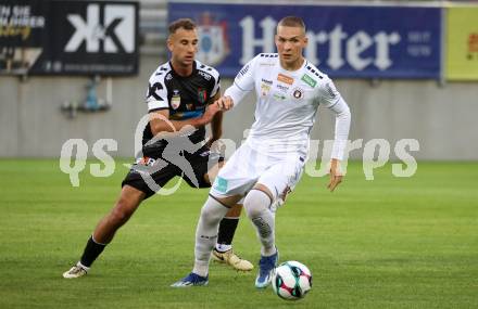 Fussball 2. Liga. SK Austria Klagenfurt gegen FC Hertha Wels.. Bartol Barisic  (Klagenfurt)  Klagenfurt, 26.9.2025.
Foto: Kuess
www.qspictures.net
---
pressefotos, pressefotografie, kuess, qs, qspictures, sport, bild, bilder, bilddatenbank