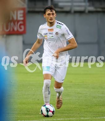 Fussball 2. Liga. SK Austria Klagenfurt gegen FC Hertha Wels.. Marcel Krnjic  (Klagenfurt).  Klagenfurt, 26.9.2025.
Foto: Kuess
www.qspictures.net
---
pressefotos, pressefotografie, kuess, qs, qspictures, sport, bild, bilder, bilddatenbank