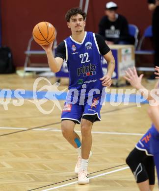 Basketball 2. Liga 2025/2026. Grunddurchgang 1. Runde.  Woerthersee Piraten gegen Kufstein Towers. Daniele Kuchar (Kufstein). Klagenfurt, am 4.10.2025.
Foto: Kuess
---
pressefotos, pressefotografie, kuess, qs, qspictures, sport, bild, bilder, bilddatenbank