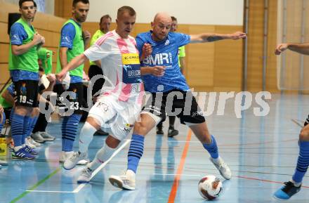 Futsal. Oesterreichische Futsal Liga. 1. OEFB Futsal Liga. . Carinthia Flamengo Futsal Club gegen FC Diamant Linz. Sifet Lidan   (Carinthia Flamengo Futsal Club),  Denys Sandetskyi  (Linz).  Klagenfurt, 5.10..2025.
Foto: Kuess
www.qspictures.net
---
pressefotos, pressefotografie, kuess, qs, qspictures, sport, bild, bilder, bilddatenbank
