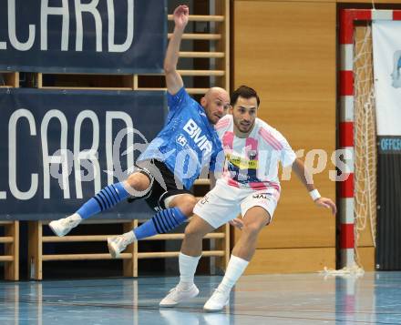 Futsal. Oesterreichische Futsal Liga. 1. OEFB Futsal Liga. . Carinthia Flamengo Futsal Club gegen FC Diamant Linz. Yosifov Svetloza Angelov   (Carinthia Flamengo Futsal Club), Denys Sandetskyi  (Linz).  Klagenfurt, 5.10..2025.
Foto: Kuess
www.qspictures.net
---
pressefotos, pressefotografie, kuess, qs, qspictures, sport, bild, bilder, bilddatenbank