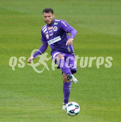Fussball 2. Liga. SK Austria Klagenfurt gegen St. Poelten.  Marco Gantschnig  (Klagenfurt).  Klagenfurt, 5.10..2025.
Foto: Kuess
www.qspictures.net
---
pressefotos, pressefotografie, kuess, qs, qspictures, sport, bild, bilder, bilddatenbank